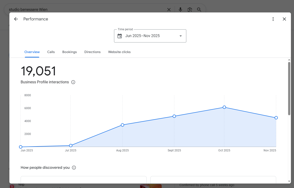 Google Business Profile - Performance
